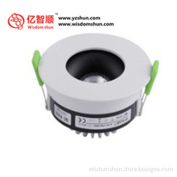 Patent spring clips cob ceiling lighting led downlight with CE